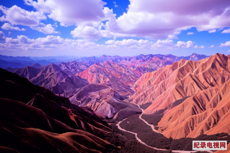 兰州水墨丹霞旅游景区掠影