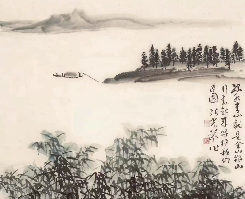 道心墨韵 艺如其人 张光义书画艺术的非典型文人画风